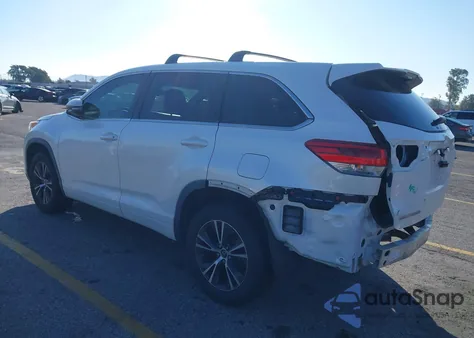 2017 Toyota Highlander Le from USA, damaged, VIN 5TDZARFHXHS031187